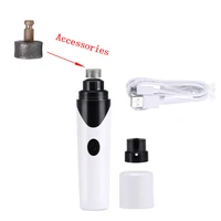 usb rechargeable pet nail grinder dog nail clippers painless electric cat paws nail cutter grooming trimmer pet grooming