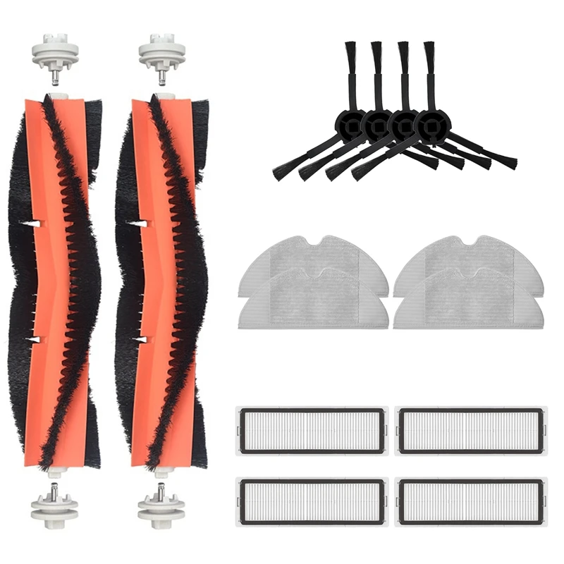 

For Xiaomi Dreame Bot L10 Pro Robot Vacuum Cleaner Spare Parts Replace Kits Main Side Brush Filters Mop Cloth Parts