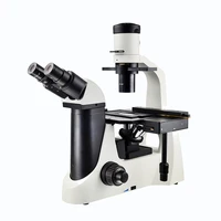 advanced laboratory trinocular inverted biological microscope xib100