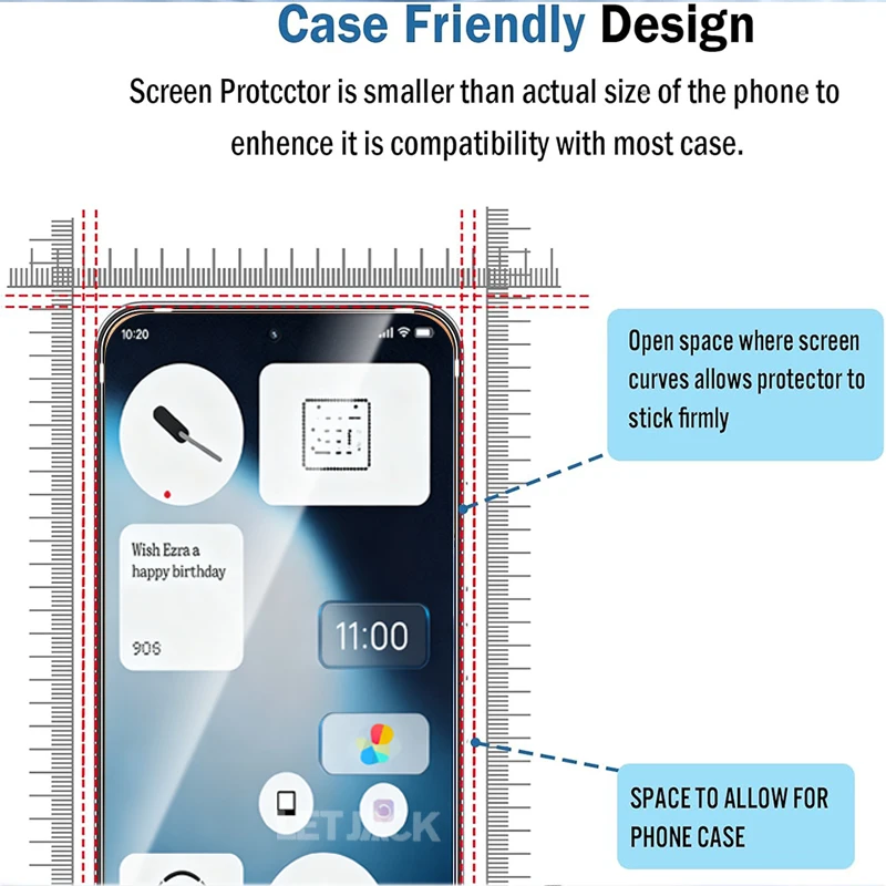 Фото Защитное стекло из 2-4 предметов для телефона Nothing Phone 3a Lite 3a Pro Защитная пленка для экрана Nothing Phone 3 2 1 2a Plus Пленка высокой четкости №2