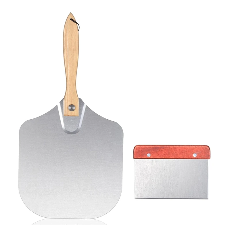 

Алюминиевая Лопата для пиццы, для гриля или печи, лопата для пиццы, лопата для печи для пиццы со складной ручкой