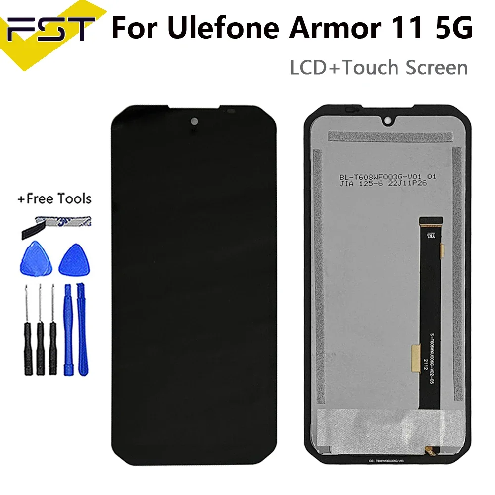 

Оригинальный Новый ЖК-дисплей 6,09 дюйма для ULEFONE ARMOR 11 5G + Инструменты для ремонта дисплея