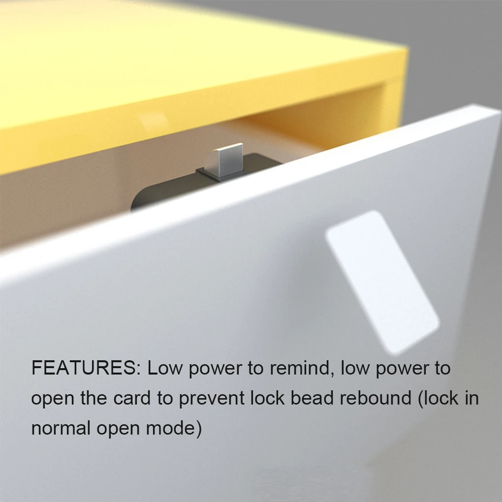 

Electronic Cabinet Lock with Concealed Panel Programmable Hidden Locks Safety Supply Furniture Hardware for Cupboard