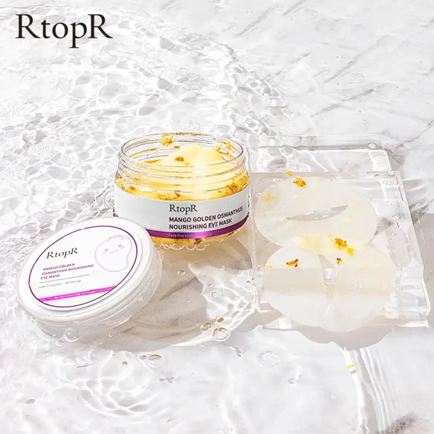 Treat Yourself to a Pampering Experience with Luxurious Nourishing Anti-Aging Eye Mask - Combat Dark Circles Revitalize Tired