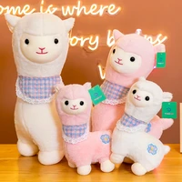 cute alpaca plush toy kids doll pillow animal stuffed soft toy birthday decoration gifts