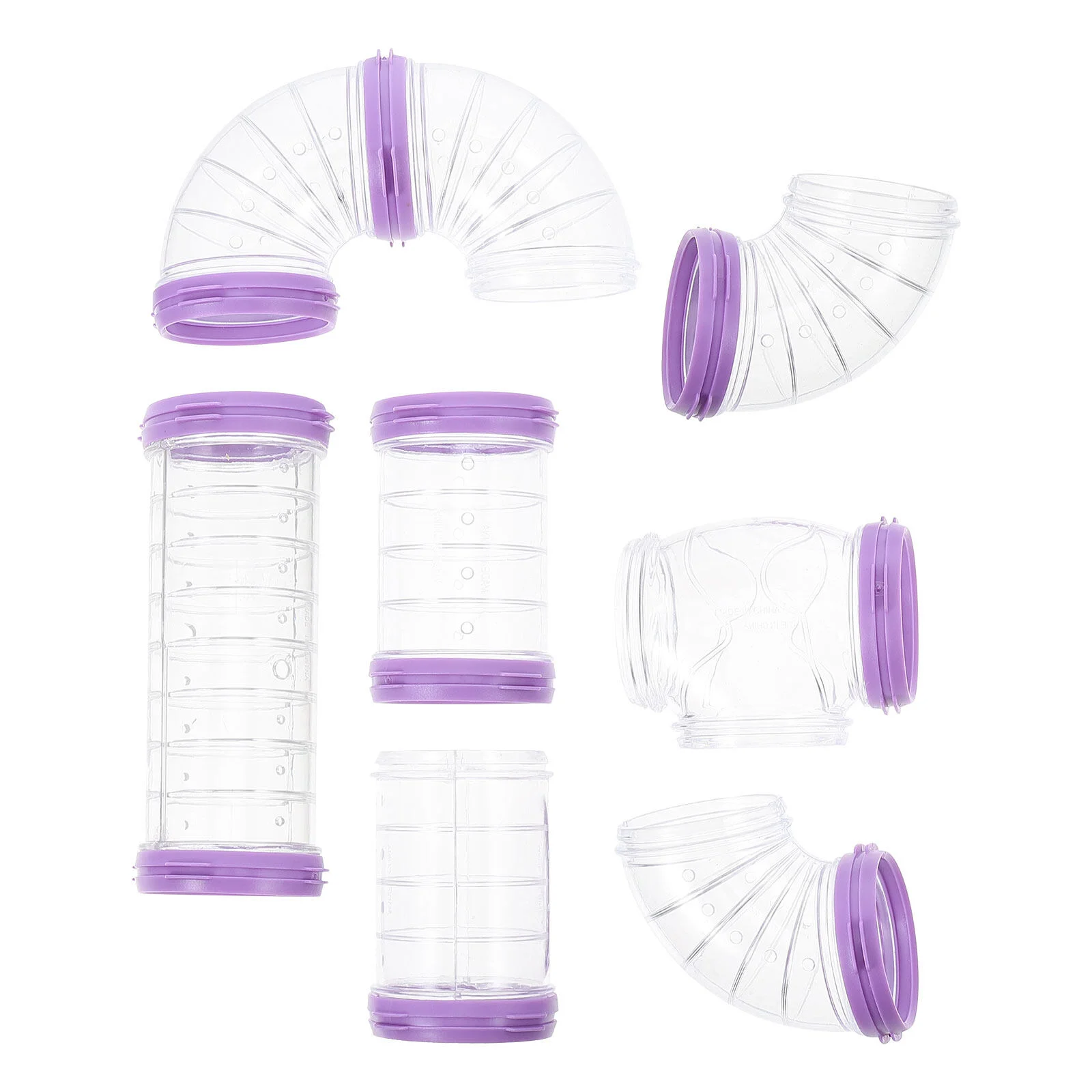 

Sportswear Hamster Cage Supply Plastic Tunnel DIY Maze Tool Pipe Rabbit Accessories