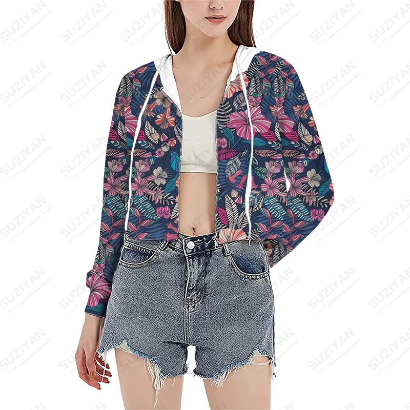 

Tops Zip Up Workout Short Hoodies Solid Color Cute Short Hoodies Solid Hoodies Women Aesthetic Elegant Printed Design Vintage
