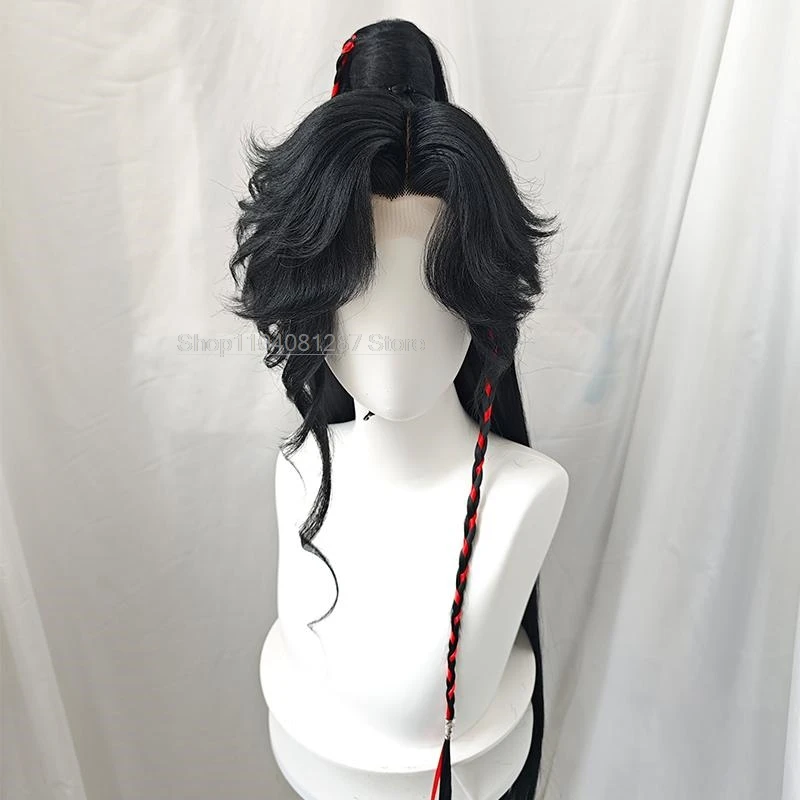 Hua Cheng San Lang Аниме Косплей Парик Tian Guan Ci Fu Heaven Official's Blessing HuaCheng Xie Lian вечеринка hear