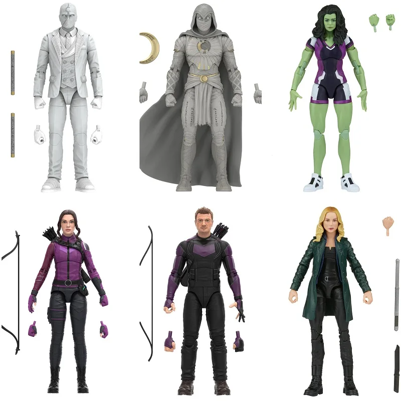 

Ml Legends Moon Knight Mr.knight Lady Hawkeye She-hulk Kate Bishop Sharon 6" Action Figure Infinity Ultron What If Figurine Toy