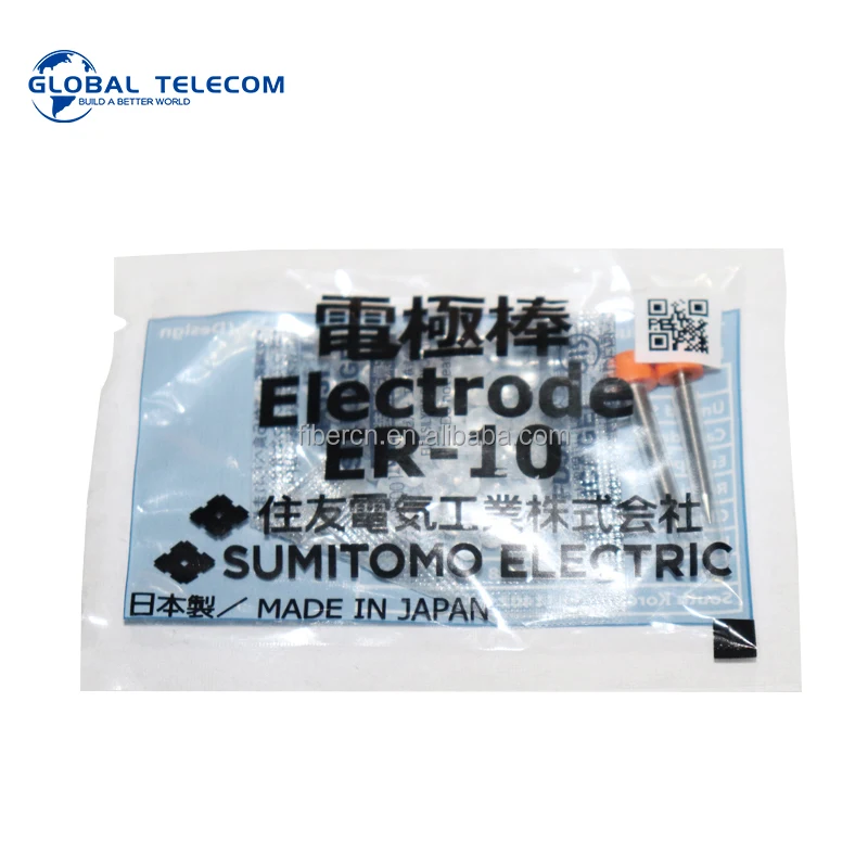 

sumitomo electrodes ER-10 for sumitomo fusion splicer TYPE-39 TYPE-72C TYPE 82C+ T-400S TYPE-Q102 TYPE-Q101 TYPE-71 electrode