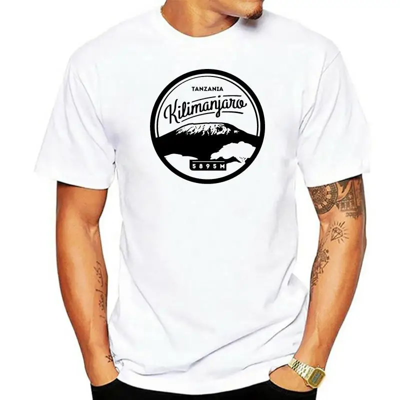 

Kilimanjaro Tanzania Africa Men'S Tee New Design Men Tee Shirt Tops Short Sleeve Cotton Fitness T-Shirts Distressed T-Shirt