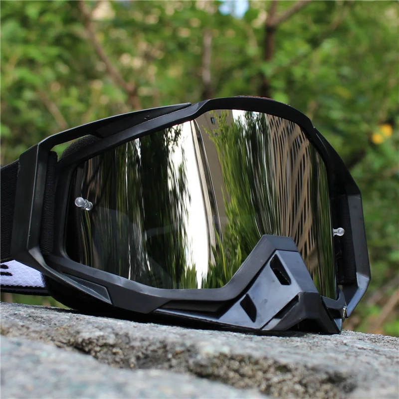 No box Outdoor Motorcycle Goggles Cycling  Sport ATV Dirt Bike Racing Glasses for Fox Motocross Google MX Helmet race sagan