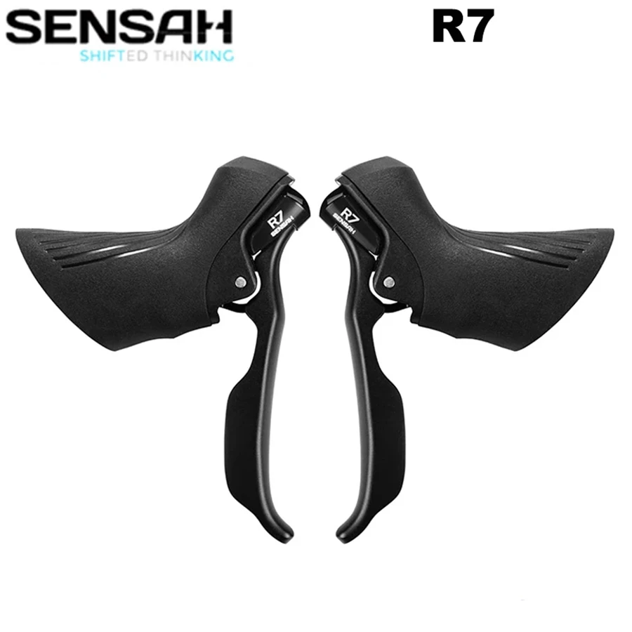 SENSAH R7 STI 2X7 дорожный флуоресцентный тормоз, 2x 7-скоростной дорожный велосипедный переключатель, совместимый с Shimano R6800 Claris Sora (art.: 3920bcfdcea03) - 3920bcfdcea03