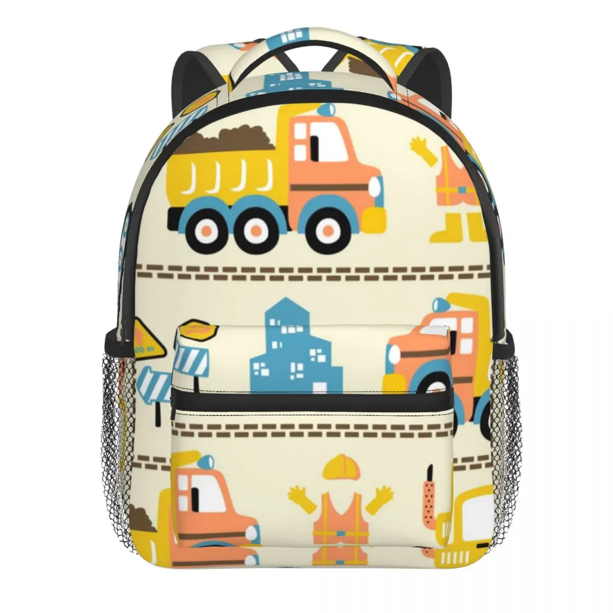 2022 Children Backpack Toddler Kids School Bag Excavator Truck Construction Kindergarten Bag for Girl Boys