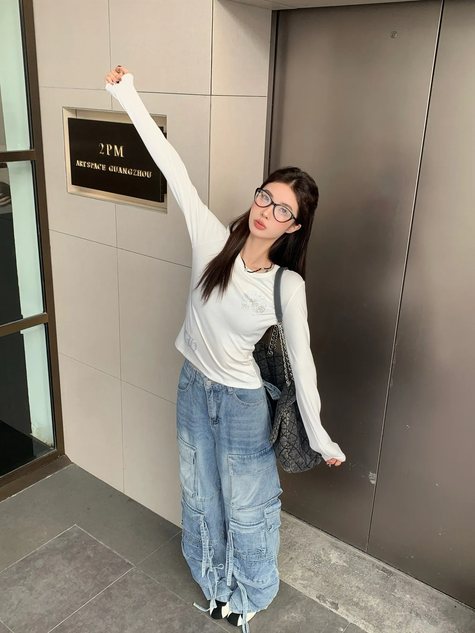 Женский свитер Chrome Hearts женская с длинным рукавом теплая трикотажная вязаный