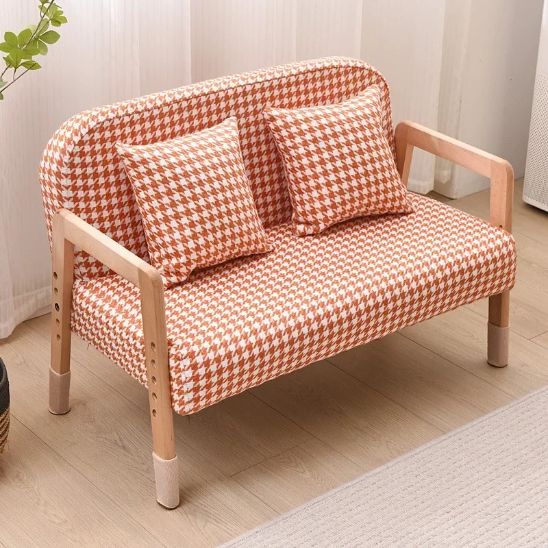 

Угловой диван MOMO для чтения, детский маленький диван, милый мультяшный мини-диван для мальчиков и девочек, детское кресло-подъемник для принцессы, «ленивая Сьюзан»