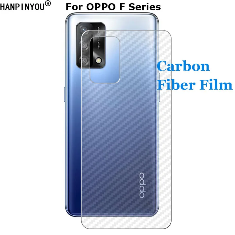 

Для OPPO F21 F19 F19s Pro Plus 5G 3D прозрачная задняя пленка из углеродного волокна Stiker защита экрана (не закаленное стекло)