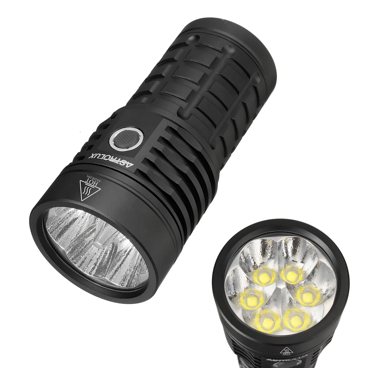 

Astrolux EC06 6*XHP50.2 Strong LED Flashlight 16000lm High Lumen 21700 Anduril 2 UI 566m Long Range Powerful Torch for Camping