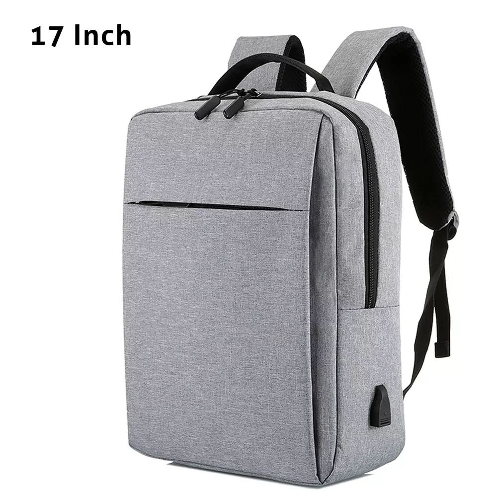 

15/17 Inch Computer Bag Travel Laptop Backpack with USB Port Durable Large Capacity Separate Compartment Business Backpacks