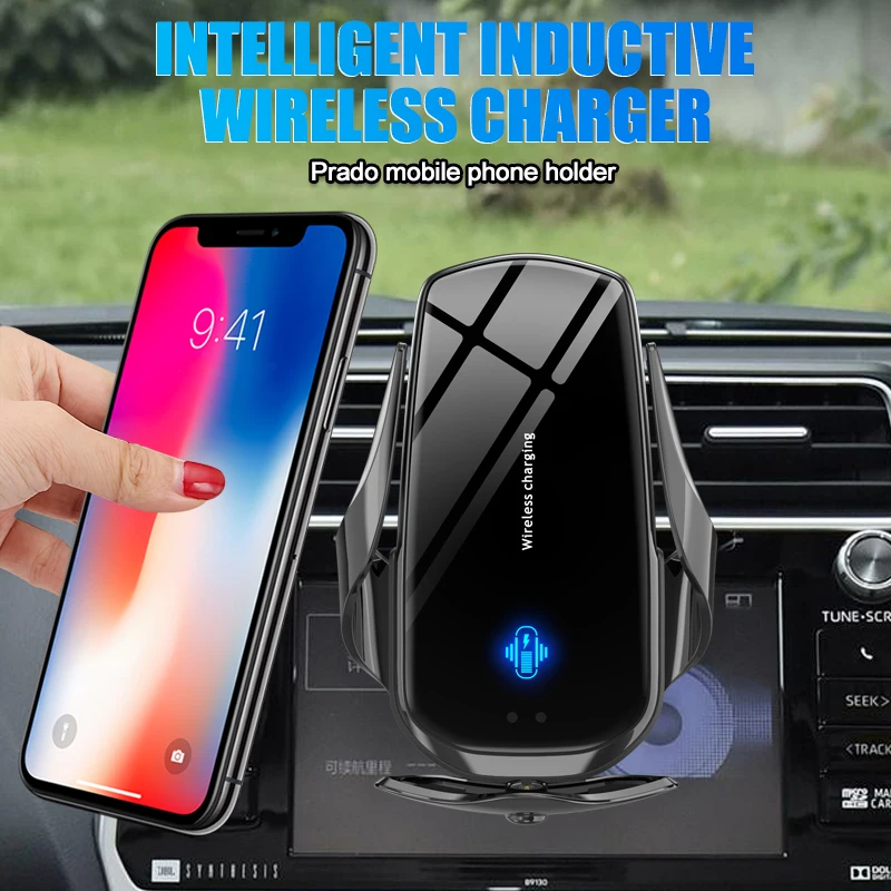 

Car Phone Holder Air Vent Mount Clip Clamp Mobile Phone Holder for Toyota Prado Accessories 2014 2015 2016 2017 2018