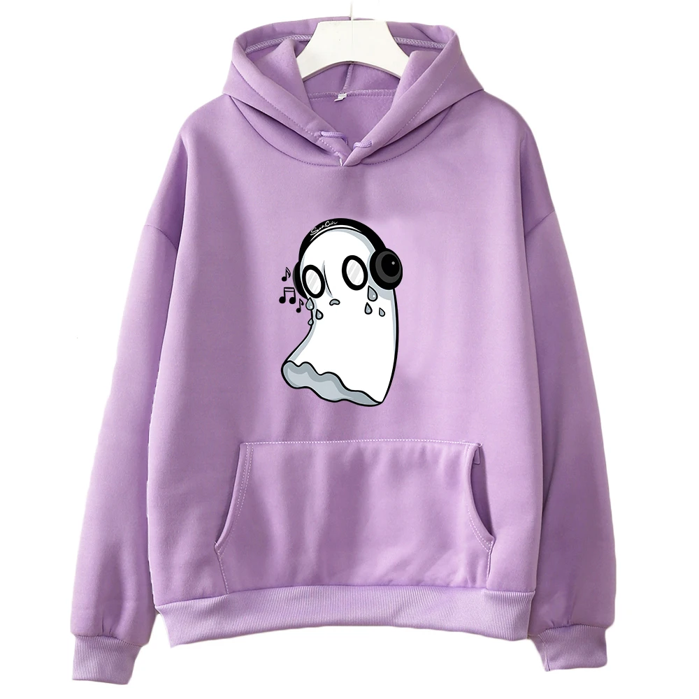 Undertale Game Napstablook Hoodies Halloween Ghost Cartoon Graphic Sweatshirts Girls Hooded Pullovers Moletom Boys Child Hoodie