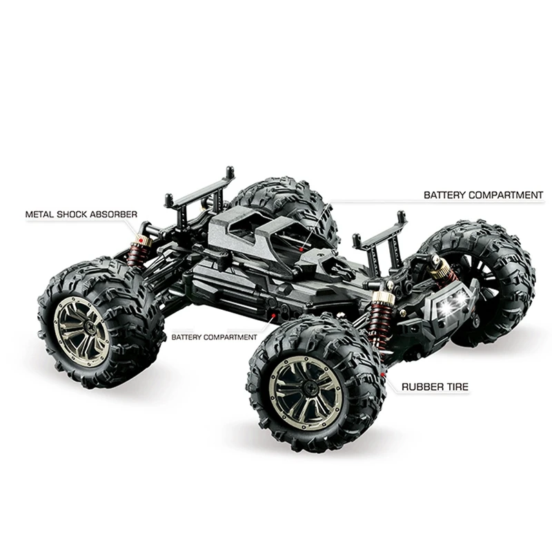 Приемник регулятора скорости ESC 45-ZJ08 для XLH Xinlehong 9145 Hosim 1/20 Monster Truck RC Автозапчасти