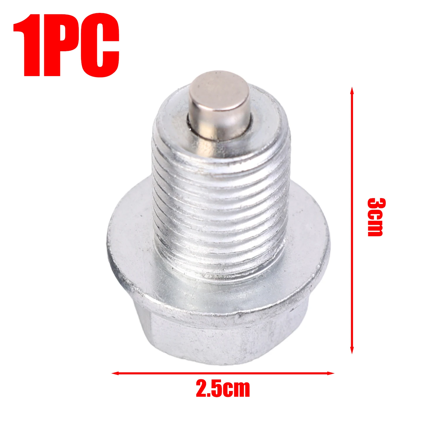 Автомобильный болт сливной пробки масла, магнитная гайка для слива масляного поддона двигателя, углеродистая сталь для Honda Volkswagen Hyundai Kia, винты M14 * 1,5