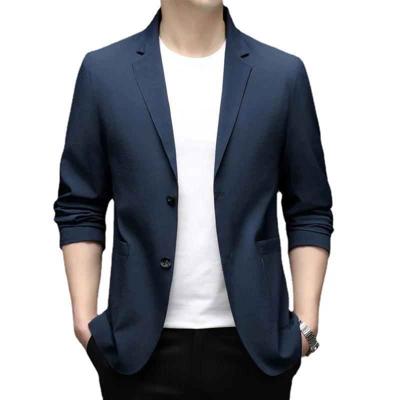 

5045-2023 new small suit men's Korean version of slim suit men's youth suit jacket