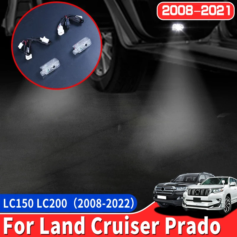 Автомобильный угловой нижний фонарь освещения двери для Toyota Land Cruiser 200 Prado 150 запчасти интерьера аксессуары Fj150 LC150 LC200.