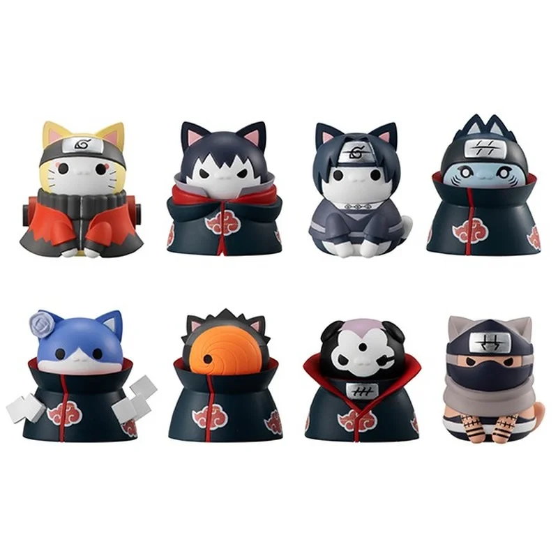 

Экшн-фигурки MegaHouse gashapon NARUTO Naruto Cat Akatsuki all-out showdown, сборные модели, детские подарки, аниме