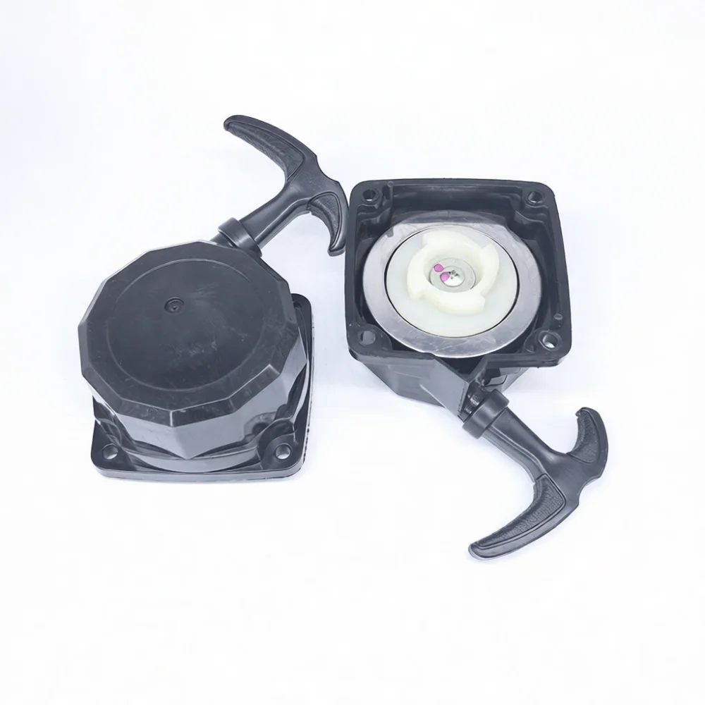 Фото Стартер для газонокосилки CG430 520 TL43 TL52, запчасти для двигателя, трос ручного запуска, прочный стальной трос №2