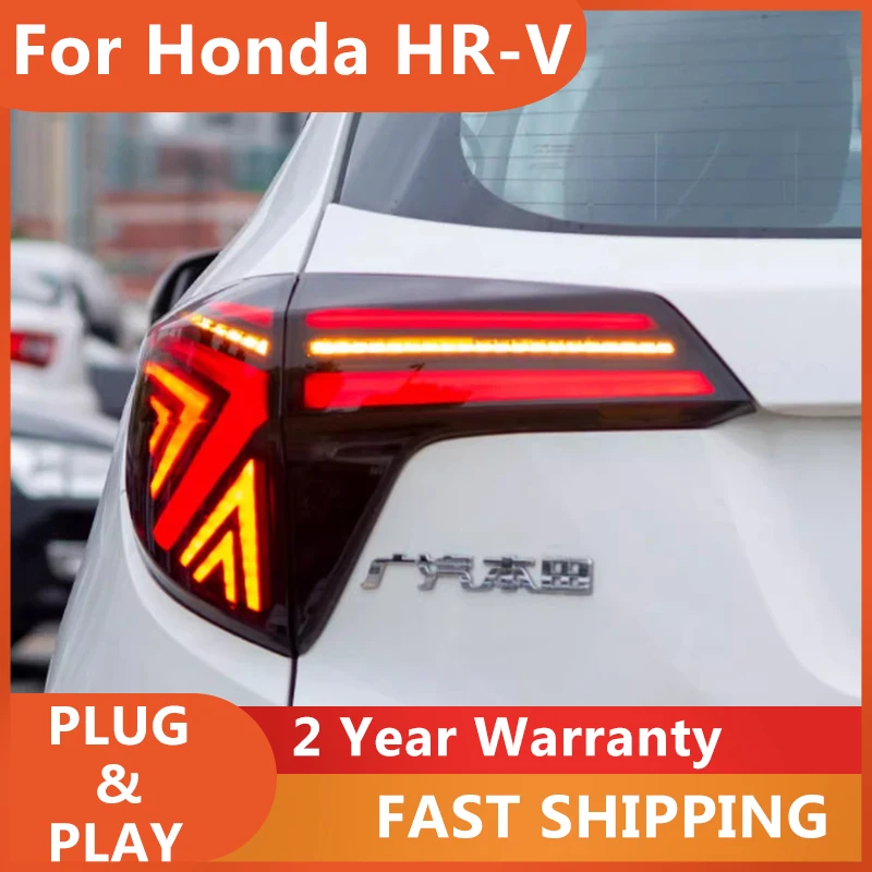 Автомобильные аксессуары для Honda HR-V задний фонарь 2015-2020 HRV DRL противотуманный