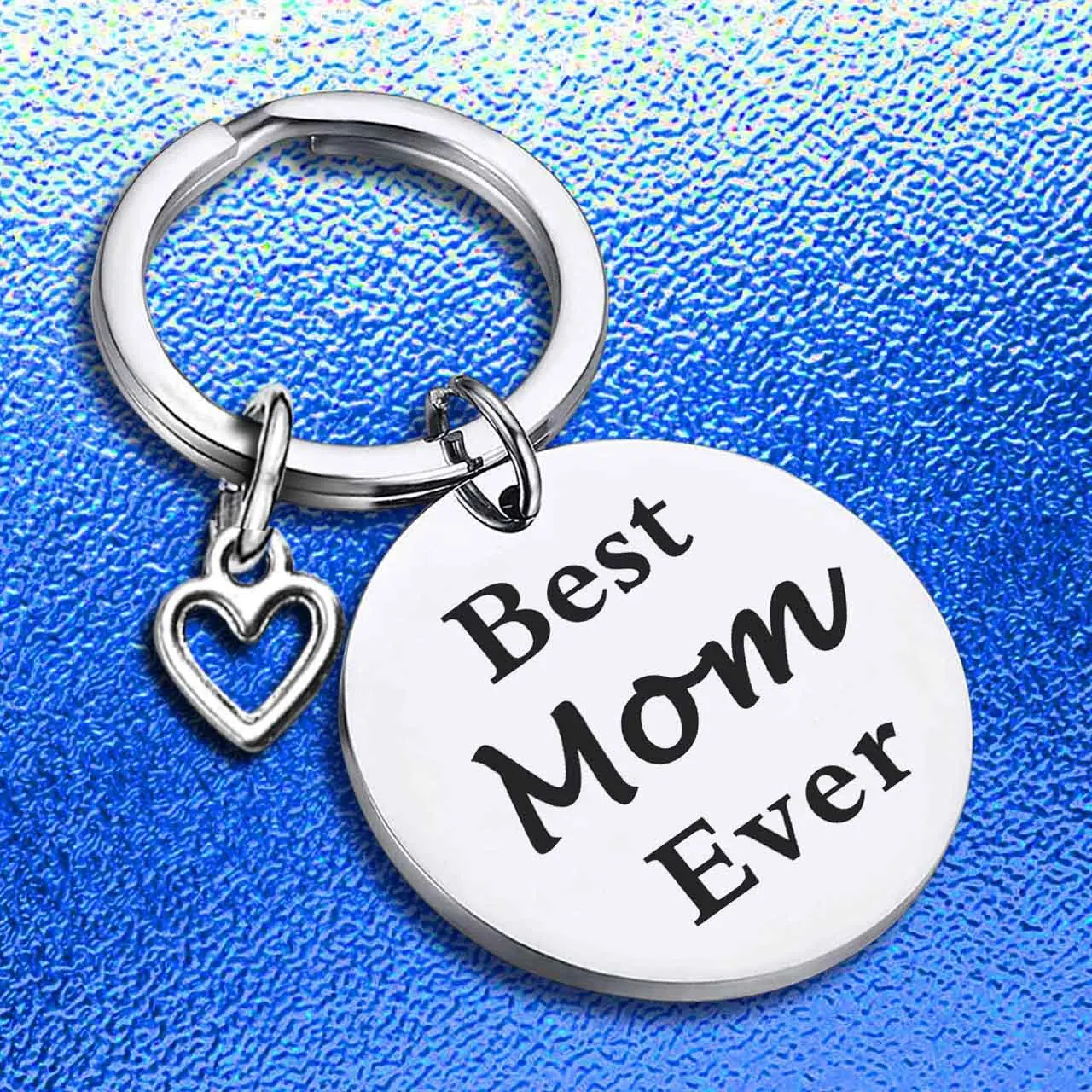 

Брелок для ключей из нержавеющей стали с подвеской в виде сердца