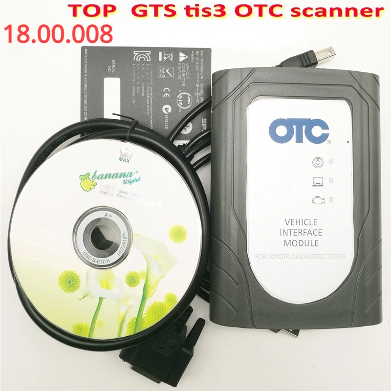 

High Quality GTS tis3 OTC scanner Professional FOR Toyota IT3 Global Techstream GTS OTC VIM OBD Scanner Tool Free Shippig