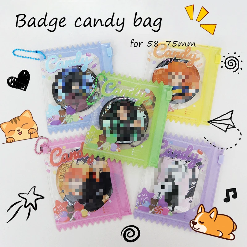 

Круглый прозрачный держатель значков