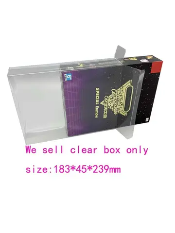 Прозрачный чехол из ПЭТ для SWITCH NS fcfamicom, чемпионата мира, коллекционная коробка для хранения особой серии Гонконга в Японии