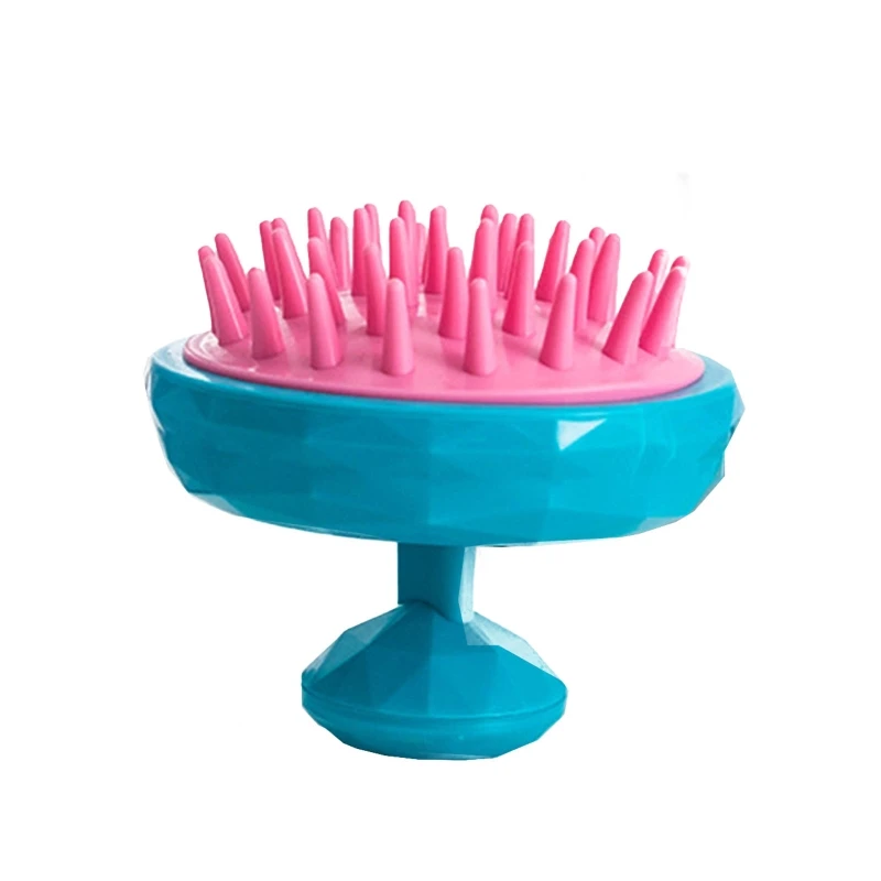 

Scalp Massager Shampoo Brush with Soft Silicone Bristles for Head Relaxation Mas 95AC