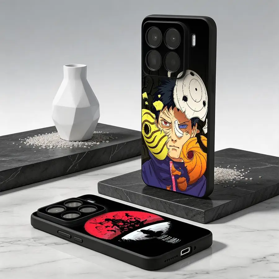 Фото Крутой чехол с аниме-дизайном Наруто для Xiaomi Mi 17 Pro Max, 15T, 12X, 13 Lite, 11, 10T, 11T, 12T, 12, 17T, 14 №3
