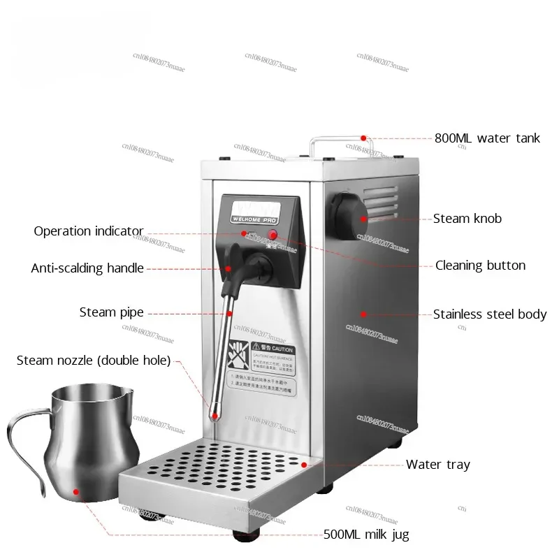 Пенообразователь для молока дома профессиональная Паровая машина чайного