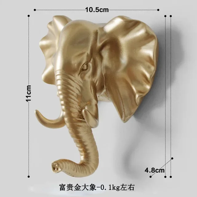 

Настенные крючки животные