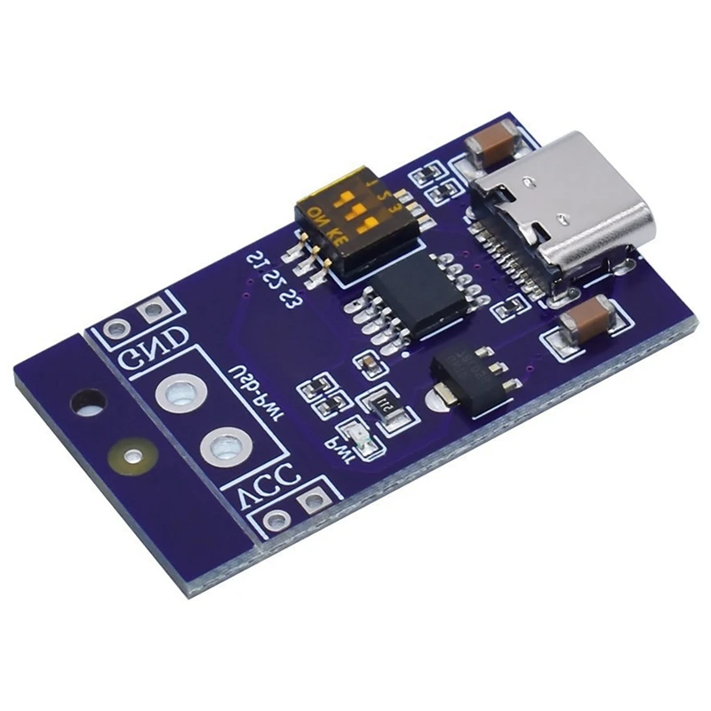 

Тип-C QC AFC PD2.0 PD3.0 к DC Spoof Scam детектор триггера быстрой зарядки USB-PD блокнот Модуль платы смены питания