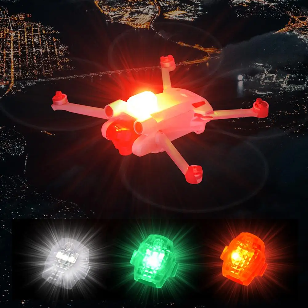 

Стробоскопическое освещение для дрона, лампа ночного полета, предупреждающая лампа, совместимая с Dji Mini 3 Pro Mavic Air2s/mini2, аксессуары для Дронов