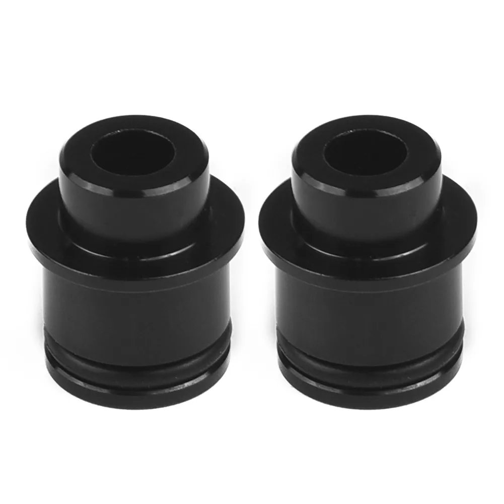 2pcs 12/15mm To 9mm Thru Axle 7075 Anodized Aluminum Alloy Regular Quick Release Fork/QR Hub Conversion Adapter Fit Hope