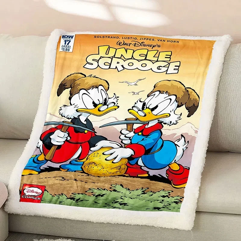 

Одеяло Disney «Дональд Дак», плюшевое зимнее одеяло, покрывало для кровати, дивана, благородное постельное белье, шерпа, одеяло, для маленьких девочек и мальчиков, подарок для детей