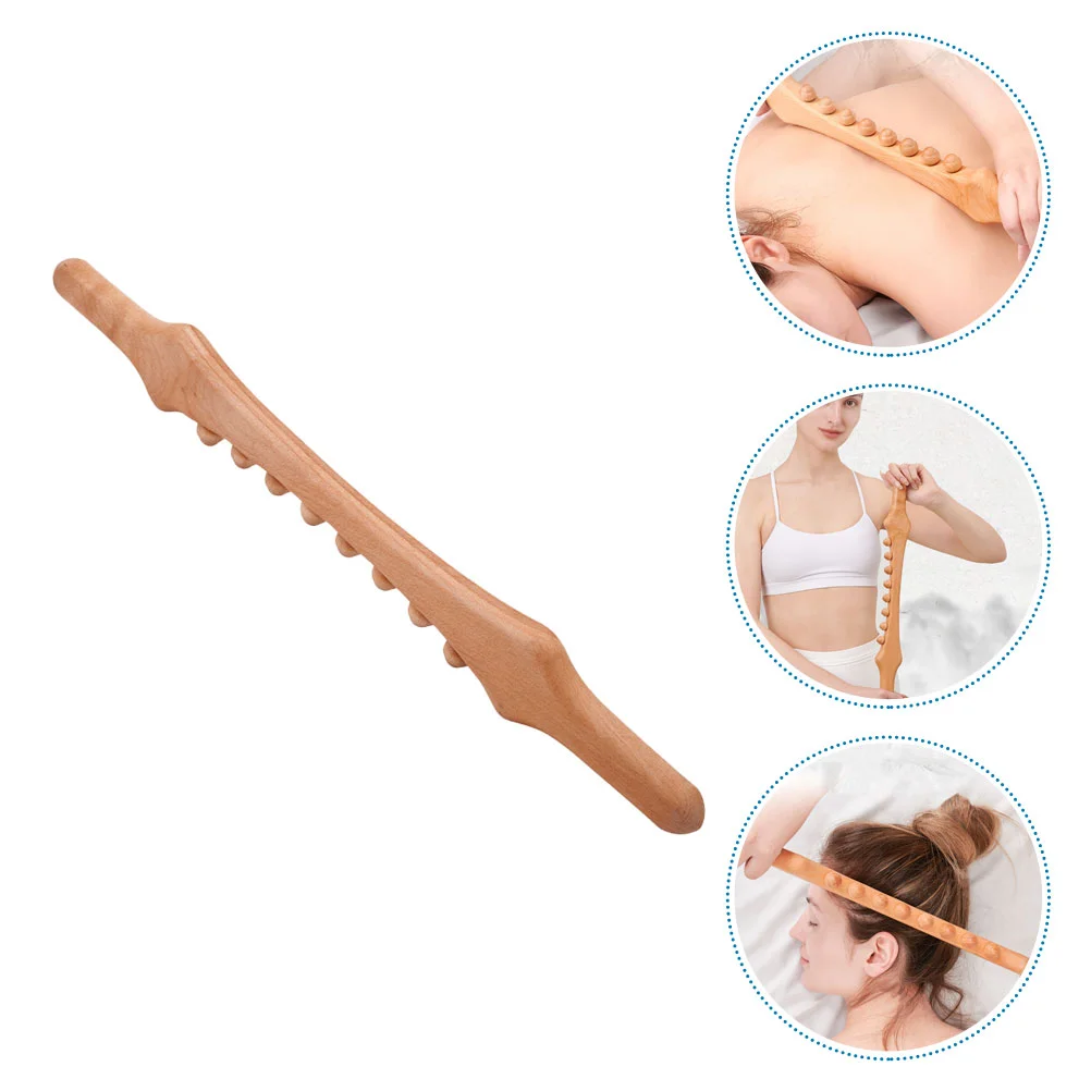 

Stickmassager Tool Roller Wood Reflexology Foot Tools Wooden Scraping Point Penbody Musclepulse Scraper Hand Massaging Cotton