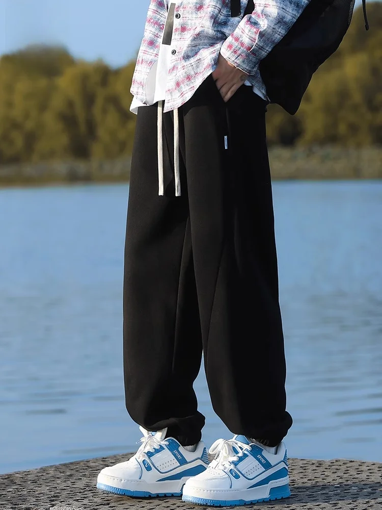 Senma up Geniolamode модный бренд свободные спортивные штаны мужские весенне-осенние