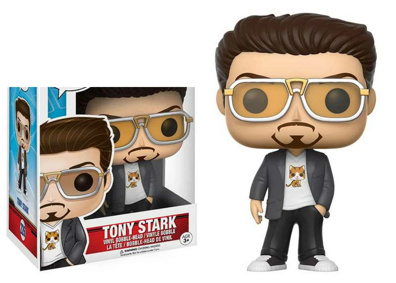 Экшн-фигурка из фильма «мстители» FUNKO, финал Тони Старка 226 #, Коллекционная модель, игрушки для детей, рождественский подарок