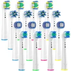 4 шт.компл., сменные насадки для электрической зубной щетки Oral B