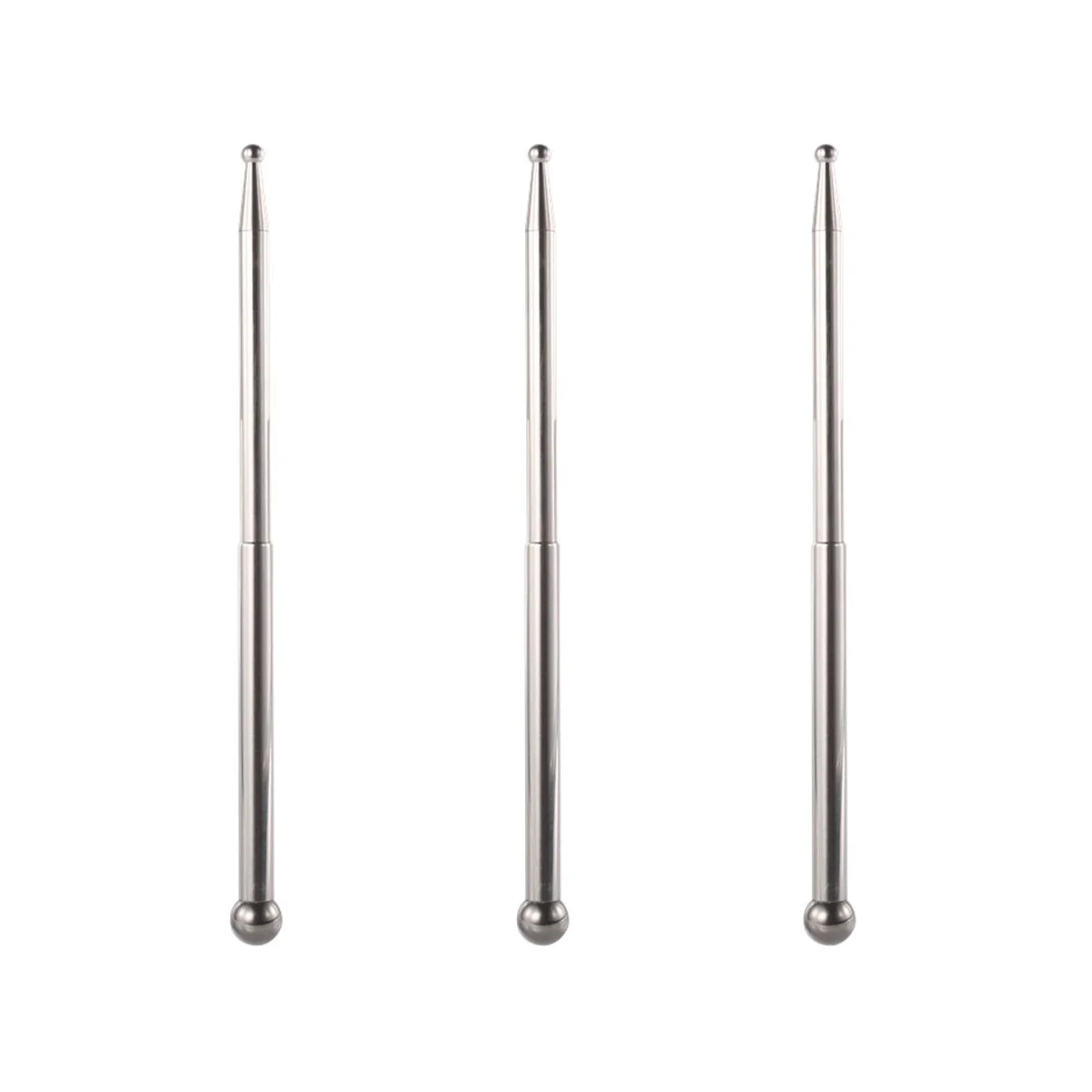 

3 pcs Practical Face Skin Acupoint Massaging Using Stainless Steel Stick Tool