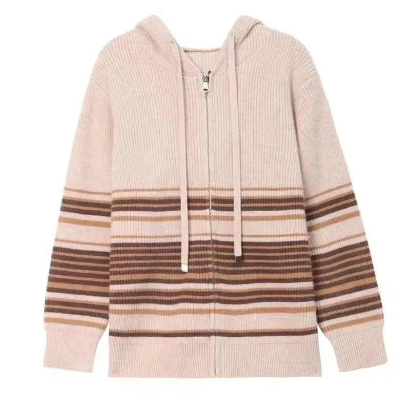 Новинка осенне-зимний Корейский кардиган вязаный свитер Женское пальто